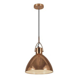 Laito Pendant Light by Seed Design, Finish: Copper, Size: Large,  | Casa Di Luce Lighting