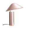 Damo Simple Table Lamp by Seed Design, Finish: Chrome, Copper, Matt Black, Matt White-Axo Light, Champagne Gold, ,  | Casa Di Luce Lighting