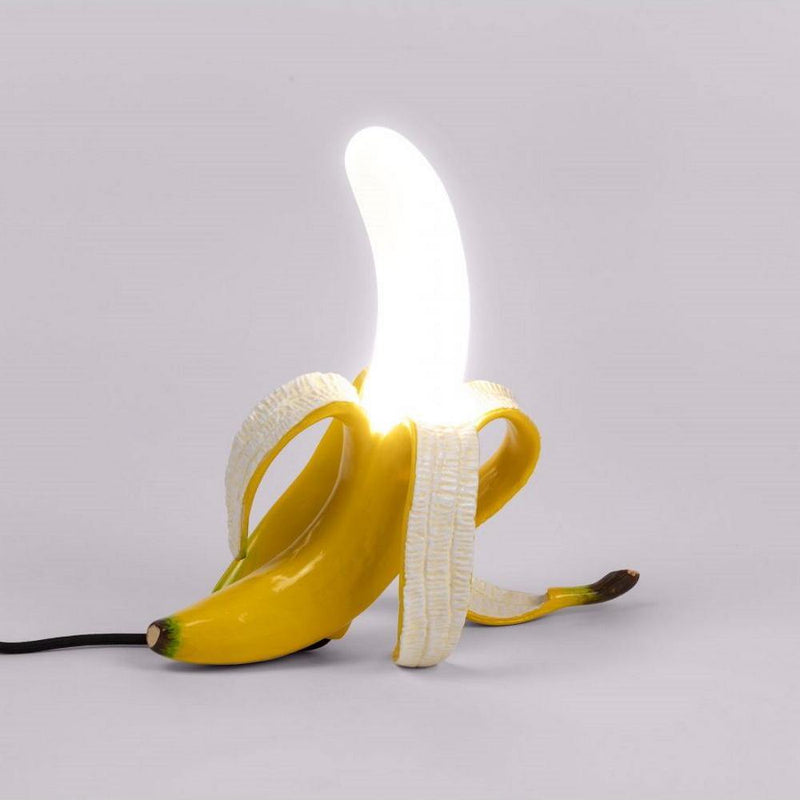 Banana Louie Lamp by Seletti, Finish: Gold, Yellow, ,  | Casa Di Luce Lighting