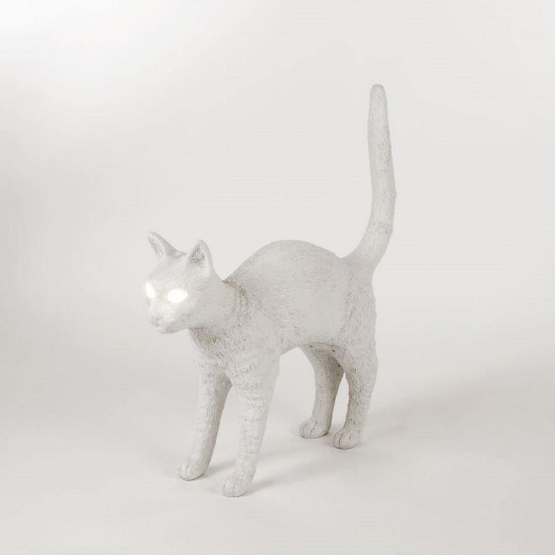 Jobby the Cat Lamp White by Seletti, Title: Default Title, ,  | Casa Di Luce Lighting