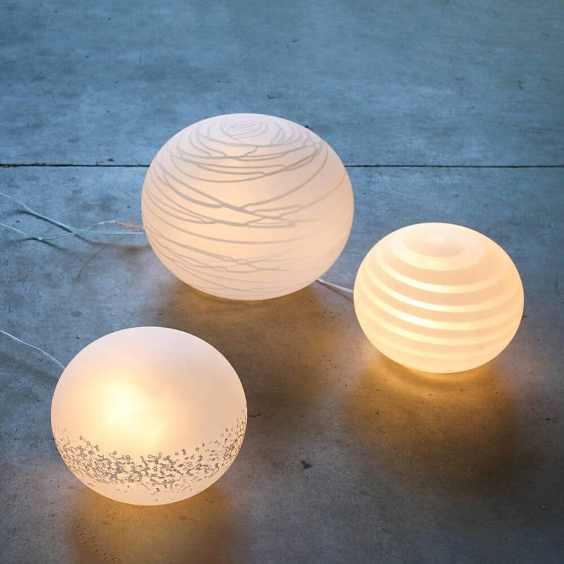 Globi Ragnatela Table Lamp by Murano Arte, Size: Small, Medium, ,  | Casa Di Luce Lighting