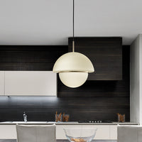 Moon SP 7/335 Pendant Light By Sillux, Finish: Alabaster