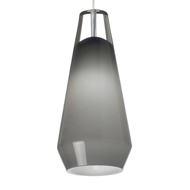 Lustra Pendant by Tech Lighting, Color: Smoke, Finish: Nickel Satin, Light Option: 12 Volt LED | Casa Di Luce Lighting