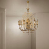 Bucintoro Chandelier by Sylcom, Color: Smoked and 24kt Gold - Sylcom, Finish: Gold, Size: Medium | Casa Di Luce Lighting