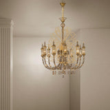 Bucintoro Chandelier by Sylcom, Color: Smoked and 24kt Gold - Sylcom, Finish: Gold, Size: Small | Casa Di Luce Lighting