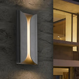 Folds Indoor-Outdoor Sconce By Sonneman Lighting, Finish: Textured Gray, Size: Large