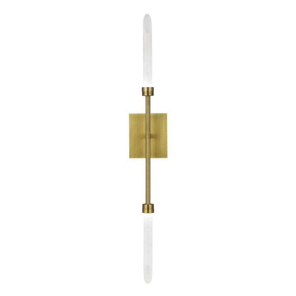 Aged Brass Spur Wall Sconce by Tech Lighting