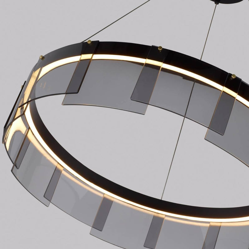 Stratos LED Chandelier by Tech Lighting