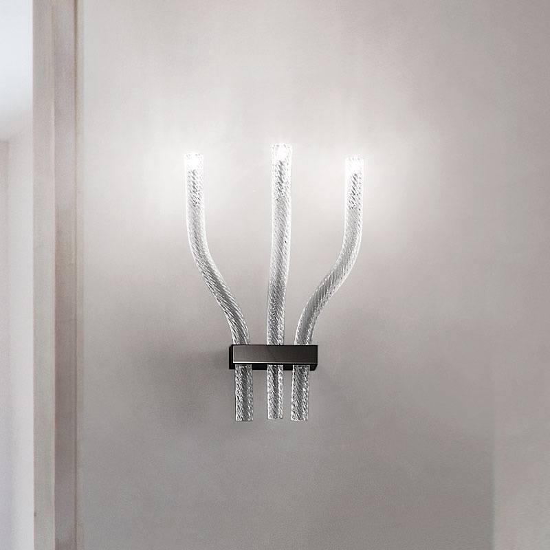 Stardust AP 3 Wall Sconce on wall