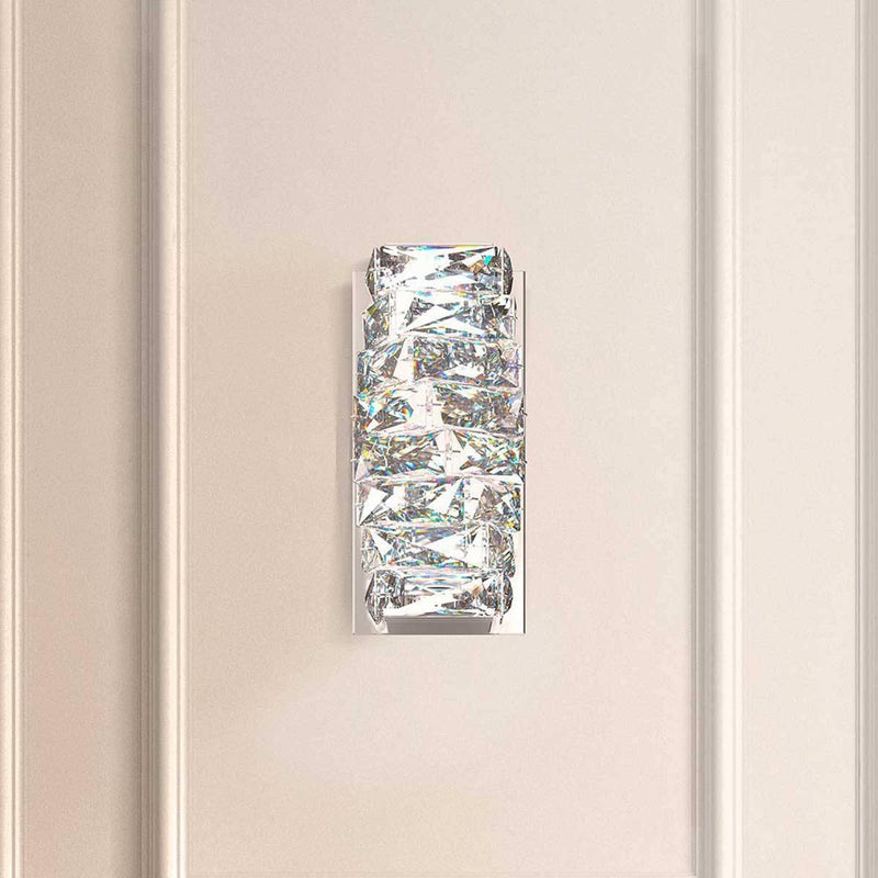 Glissando Wall Sconce by Schonbek, Size: Small, Large, ,  | Casa Di Luce Lighting