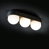 Dice Surface M-3 Ceiling Light by Toss B, Color: Black, White, ,  | Casa Di Luce Lighting