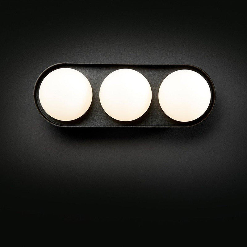Dice Surface M-3 Ceiling Light by Toss B, Color: Black, White, ,  | Casa Di Luce Lighting