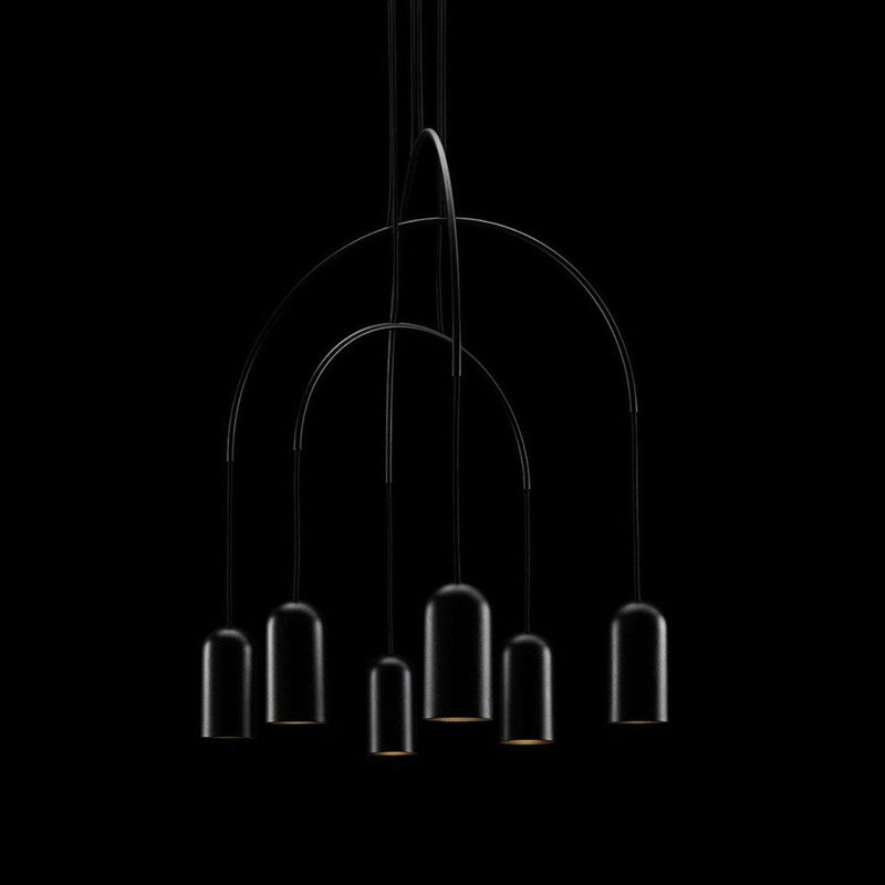 Bow 3 Suspension by Toss B, Title: Default Title, ,  | Casa Di Luce Lighting