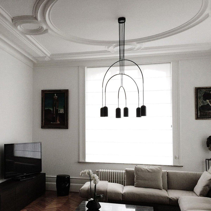 Bow 3 Suspension by Toss B, Title: Default Title, ,  | Casa Di Luce Lighting