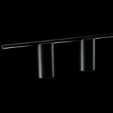 Black Painted Tribes 1 Linear Suspension by Toss B