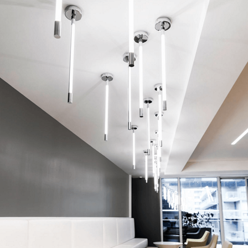 Thin LED Vertical Suspension By Viso