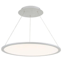 Illusion dweLED Pendant by W.A.C. Lighting, Finish: Titanium, Size: 27 Inch,  | Casa Di Luce Lighting