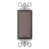 Brown Radiant 15A Single-Pole Switch by Legrand Radiant