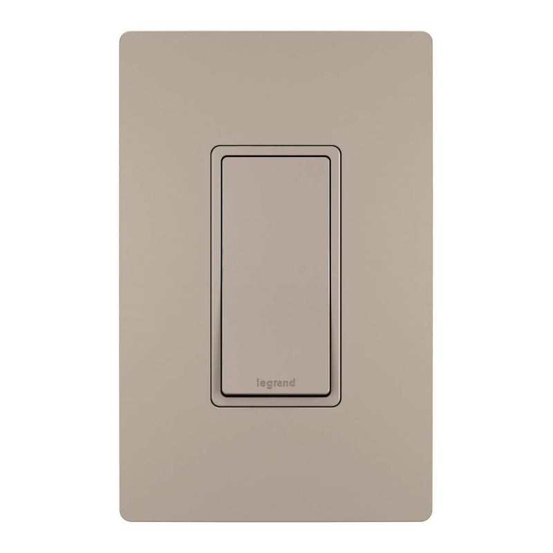 Nickel Radiant 15A Single-Pole Switch by Legrand Radiant