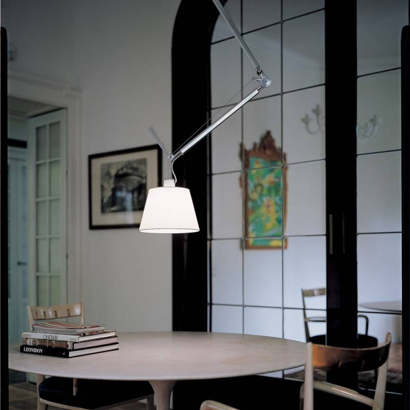 Tolomeo Off-Center Suspension w/Shade by Artemide