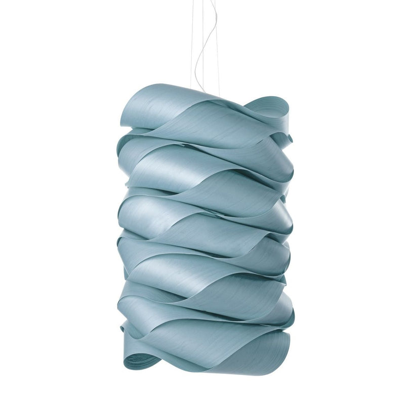 Link Chain S3 Pendant by LZF Lamps, Wood Color: Sea Blue