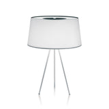 White Tripod Table Lamp by Kundalini
