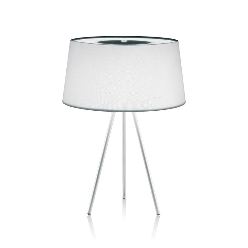 White Tripod Table Lamp by Kundalini
