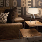 Tripod Table Lamp in living room