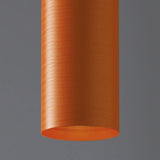 Orange Tube Wall Sconce by Karboxx