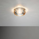 Fairy Recessed Ceiling Light by AXO Light, Finish: Crystal, Amber-Axo Light, Grey, ,  | Casa Di Luce Lighting