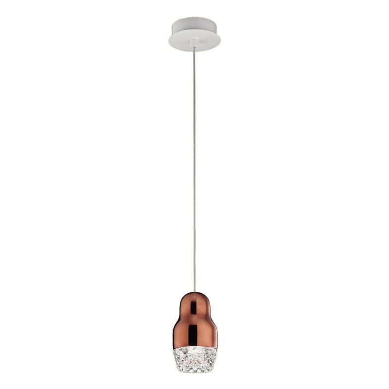 Fedora LED Pendant by AXO Light, Color: Bronze, ,  | Casa Di Luce Lighting