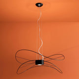 Hoops Chandelier by AXO Light, Finish: Black, Size: Small,  | Casa Di Luce Lighting