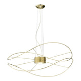Hoops Chandelier by AXO Light, Finish: Gold, Size: Medium,  | Casa Di Luce Lighting