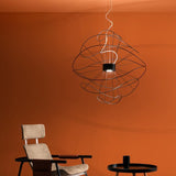 Hoops Chandelier by AXO Light, Finish: Black, Size: X-Large,  | Casa Di Luce Lighting