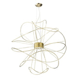 Hoops Chandelier by AXO Light, Finish: Gold, Size: X-Large,  | Casa Di Luce Lighting