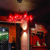 Red Spillray 20 Chandelier by Axo Light