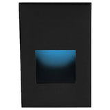 LEDme LED200 Step and Wall Light by W.A.C. Lighting, Finish: Black on Aluminum, Light Option: 120 Volt LED, Color Temperature: Blue | Casa Di Luce Lighting