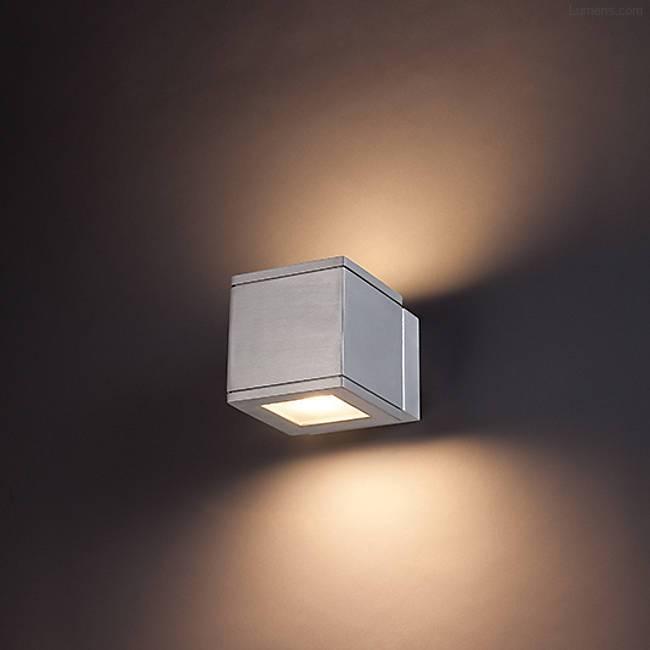Rubix Outdoor Up and Down LED Wall Light by WAC Lighting