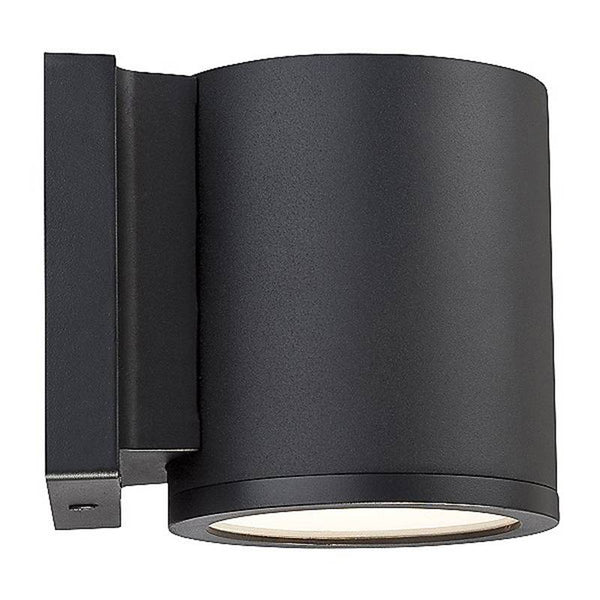 Black Tube Indoor/Outdoor LED Wall Sconce by WAC Lighting
