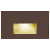 LEDme LED100 Step and Wall Light by W.A.C. Lighting, Finish: Bronze on Brass, Light Option: 277 Volt LED, Color Temperature: Amber | Casa Di Luce Lighting
