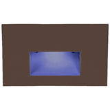LEDme LED100 Step and Wall Light by W.A.C. Lighting, Finish: Bronze on Brass, Light Option: 277 Volt LED, Color Temperature: Blue | Casa Di Luce Lighting