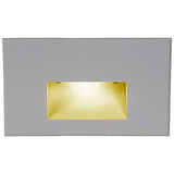 LEDme LED100 Step and Wall Light by W.A.C. Lighting, Finish: Graphite on Aluminum, Light Option: 120 Volt LED, Color Temperature: Amber | Casa Di Luce Lighting