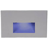 LEDme LED100 Step and Wall Light by W.A.C. Lighting, Finish: Graphite on Aluminum, Light Option: 120 Volt LED, Color Temperature: Blue | Casa Di Luce Lighting