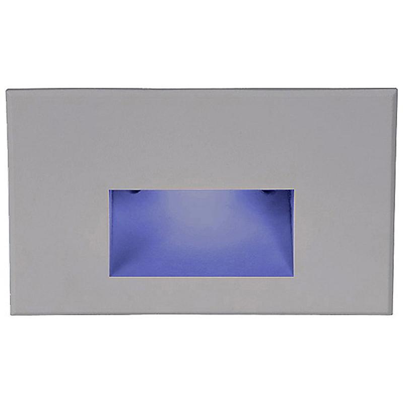 LEDme LED100 Step and Wall Light by W.A.C. Lighting, Finish: Graphite on Aluminum, Light Option: 277 Volt LED, Color Temperature: Blue | Casa Di Luce Lighting