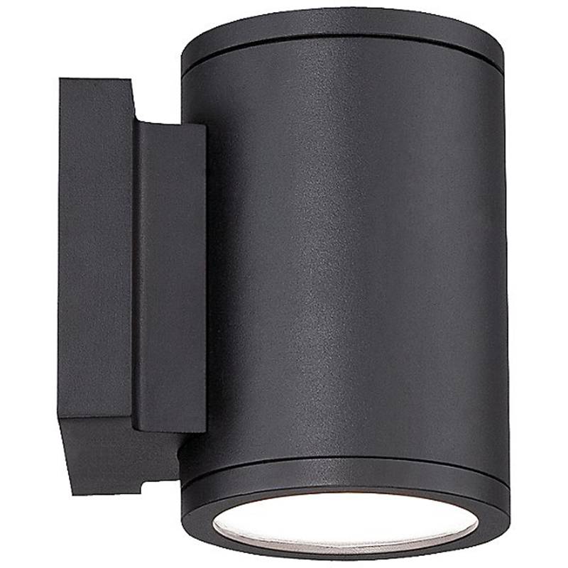 Black Tube Indoor/Outdoor LED Wall Sconce by WAC Lighting
