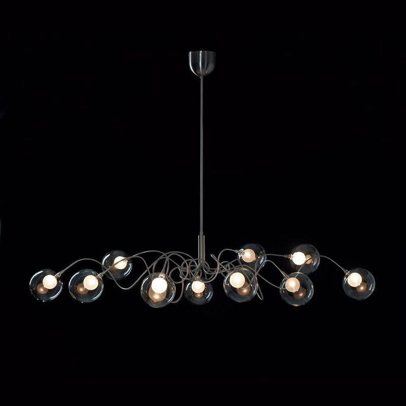 Riddle Six Oval HL 10 Chandelier by Harco Loor