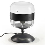 Futura Table Lamp by Vistosi, Color: Black/Crystal - Vistosi, Finish: Matt Black, Size: Small | Casa Di Luce Lighting