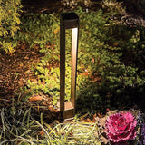 Gate LED Path Light by W.A.C. Lighting, Finish: Black on Aluminum, Bronze on Aluminum, Color Temperature: 2700K, 3000K,  | Casa Di Luce Lighting