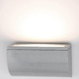 Brushed Aluminum Scoop LED Indoor/Outdoor Wall Sconce by WAC Lighting

