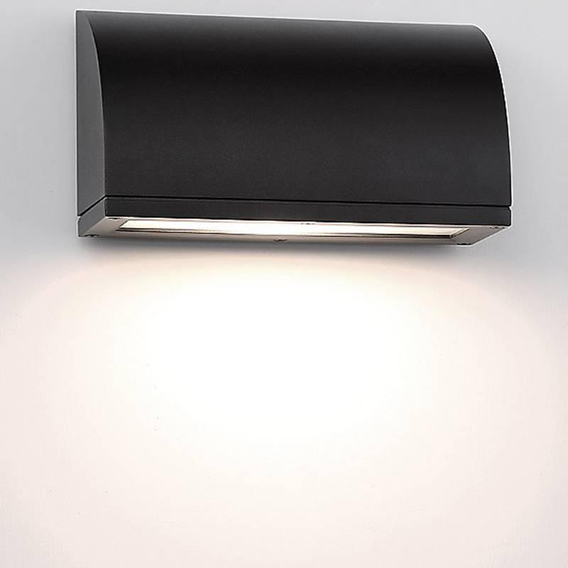 Black Scoop LED Indoor/Outdoor Wall Sconce by WAC Lighting
